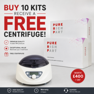 X10 PRP Pure Kits and Receive a Free Centrifuge